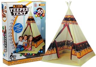 Tent Teepee Indian Tipi Playhouse + 60 Balls