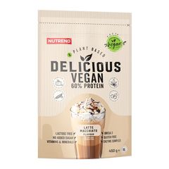 Nutrend Delicious Vegan Protein 450g Latte Machiato έως 12 άτοκες δόσεις ή 24 δόσεις