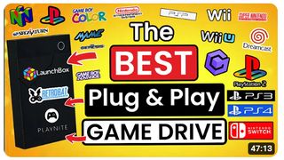 SPlug & Play Emulator με 3700 GAMES-SONY PS4/PS3/PS2/Wii/WiiU/Switch/Gamecube!