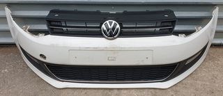 VW POLO 2009-2014 ΠΡΟΦΥΛΑΚΤΗΡΑΣ ΕΜΠΡΟΣ ΚΟΜΠΛΕ ΜΕ ΜΑΣΚΑ ΠΡΟΒΟΛΕΙΣ ΟΜΙΧΛΗΣ ΚΑΙ ΣΠΟΙΛΕΡ,ΓΝΗΣΙΟΣ ΜΕΤΑΧΕΙΡΙΣΜΕΝΟΣ