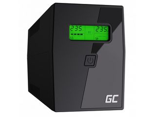 Green Cell UPS02 uninterruptible power supply (UPS) Line-Interactive 800 VA 480 W 2 AC outlet(s)
