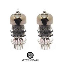 Electro Harmonix 6922 Tube E88C-6DJ8W Matched Pair For High End Stereo Systems. Russia (MP) - ELECTRO-HARMONIX