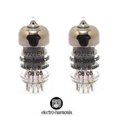 Electro Harmonix 6922 Tube E88C-6DJ8W Matched Pair For High End Stereo Systems. Russia (MP) - ELECTRO-HARMONIX
