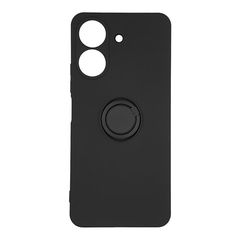 Θήκη Σιλικόνης Ring για Xiaomi Redmi 13C / Poco C65 - Black