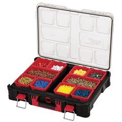 MILWAUKEE PACKOUT ΤΑΜΠΑΚΙΕΡΑ ORGANIZER ΑΝΑΛΩΣΙΜΩΝ 10 ΘΕΣΕΩΝ ( 4932464082 )