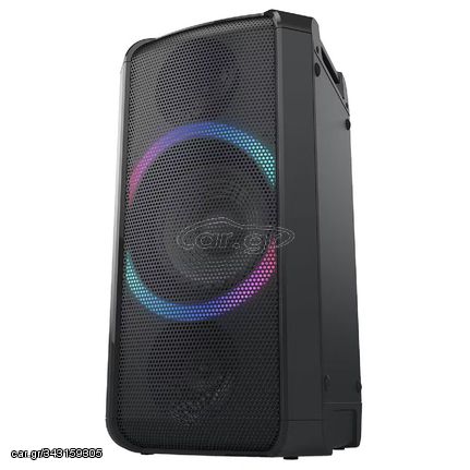 Panasonic Ηχείο Party Boombox SC-TMAX5 Bluetooth 150W USB 3.5mm Woofer 16cm και LED Μαύρο