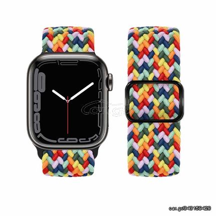 Watchband Hoco WA05 Jane Eyre 42/44/45/49mm από Nylon για Apple Watch 1/2/3/4/5/6/7/8/SE/Ultra W Pattern-Seven Colors