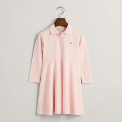 Φόρεμα παιδικό Gant Pink Piqué Spin