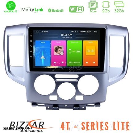 Bizzar 4T Series Nissan NV200 4Core Android12 2+32GB Navigation Multimedia Tablet 9 | Pancarshop