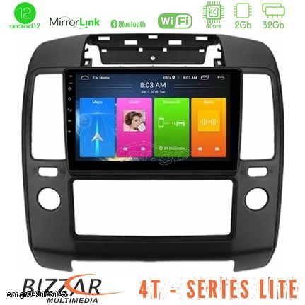 Bizzar 4T Series Nissan Navara 4Core Android12 2+32GB Navigation Multimedia Tablet 9 | Pancarshop