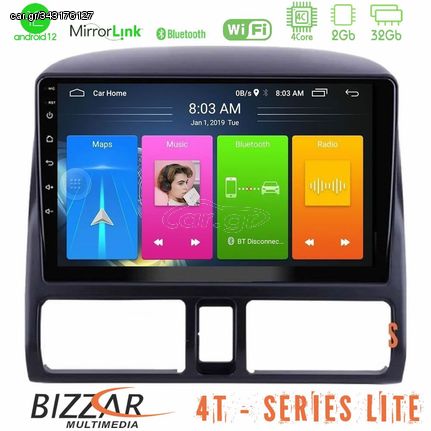 Bizzar 4T Series Honda CRV 2002-2006 4Core Android12 2+32GB Navigation Multimedia Tablet 9 | Pancarshop