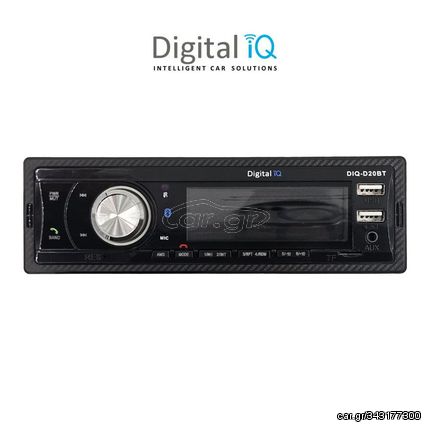 RADIO USB/SD/AUX/ BLUETOOTH DIQ-D20BT DIGITAL IQ - 1 τεμ.