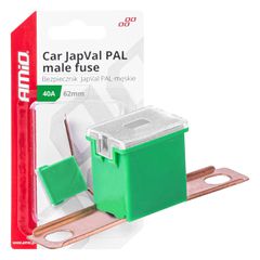 Amio - ΑΣΦΑΛΕΙΑ JapVal PAL ΑΡΣΕΝΙΚΗ 62mm 40A ΣΕ ΠΡΑΣΙΝΟ ΧΡΩΜΑ - 1 Τεμ. (03428/AM)
