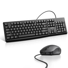 Σετ ενσύρματου πληκτρολογίου και ποντικιού Ugreen MK003 - μαύρο