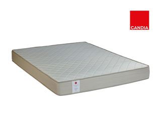 Κρεβάτι μεταλλικό με ξύλινες τάβλες και στρώμα Candia σχεδόν αμεταχείριστο 1,20 Χ2,00