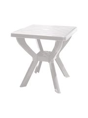 Τραπέζι Πλαστικό Δεμένο 70×70cm (Λευκό)