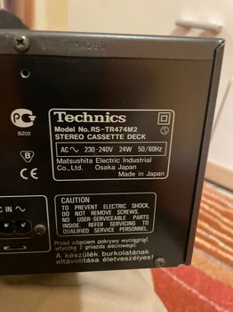 Technics RS-TR474M2 - Stereo Cassette Deck - Διπλό κασετόφωνο deck