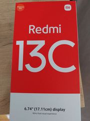 Xiaomi Redmi 13C Dual SIM (8GB/256GB) Midnight Black