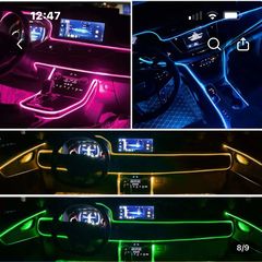 LED Αυτοκινήτου εσωτερικού χώρου (2) Συσκευασίες.40€