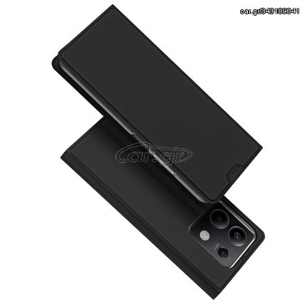 Θήκη Dux Ducis Skin Pro με πτερύγιο και υποδοχή κάρτας για Xiaomi Redmi Note 13 5G - μαύρο