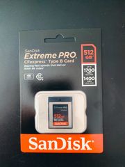 SanDisk CF Express Type B 512GB Extreme Pro