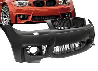 ΠΡΟΦΥΛΑΚΤΗΡΑΣ ΕΜΠΡΟΣ BMW 1 E81/82/87/88 04-13 1M Design ΜΕ ΚΑΡΔΙΈΣ ΜΆΣΚΑΣ