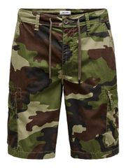 Only and Sons Aνδρική Βερμούδα Loc Cargo 22029214 Mermaid Camo