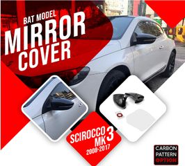Καπάκια καθρεφτών batman - VW Scirocco 2008-2017