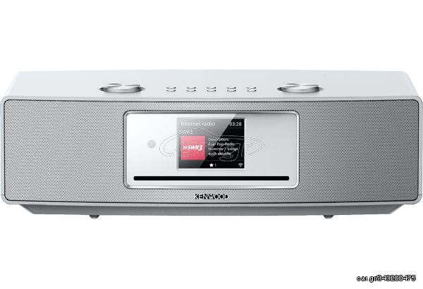 KENWOOD WIFI-SMART-RADIO DAB/INTERNET RADIO/CD/USB/BT & TFT DISPLAY SILVER CR-ST700SCD-S