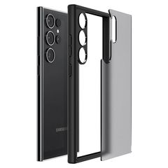 Spigen Ultra Hybrid case for Samsung Galaxy S24 Ultra - transparent and black