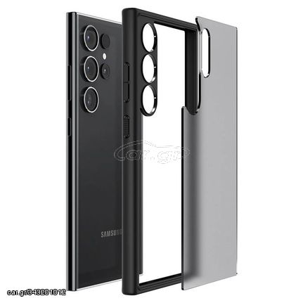 Spigen Ultra Hybrid case for Samsung Galaxy S24 Ultra - transparent and black