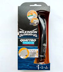 Σφραγισμένη - Ξυριστική Μηχανή WILKINSON Sword Quattro Titanium Precision