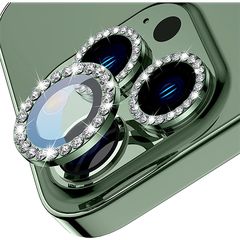 Προστατευτικό φακού κάμερας για iPhone 13 Pro / 13 Pro Max Πράσινο διαμάντια