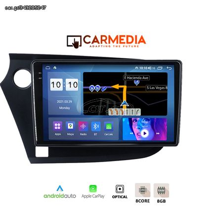 CARMEDIA CM8095-13 PLUS TABLET 9.5'' OEM HONDA INSIGHT 2009-2014