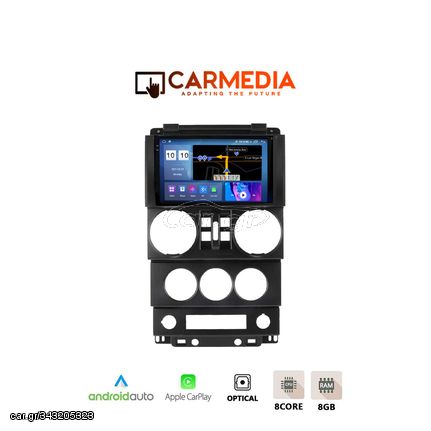 CARMEDIA CM8095-13 PLUS TABLET 9.5'' OEM JEEP WRANGLER 2006-2011 (4 SWITCHES)