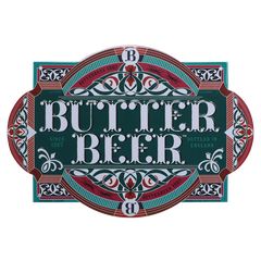 Harry Potter Butterbeer Tin Sign - Fan Shop and Merchandise