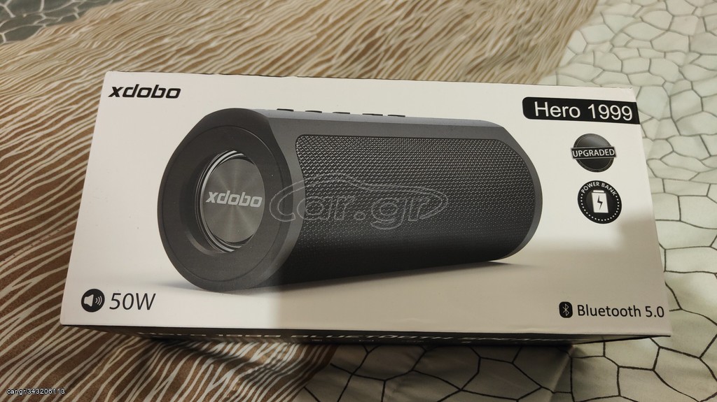 Φορητό δυνατό ηχείο bluetooth 50W!