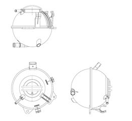 Δοχείο διαστολής, ψυκτικό υγρό AUDI A3, Q3, TT; SEAT ALHAMBRA, ALTEA, ALTEA XL, LEON, TOLEDO III; SKODA OCTAVIA II, RAPID, SUPERB II, YETI; VW BEETLE, CADDY ALLTRACK, CADDY ALLTRACK/MINIVAN 0