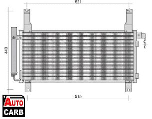 Συμπυκνωτης Συστ Κλιματισμου MAGNETI MARELLI 350203348000 για MAZDA 6 2002-2008