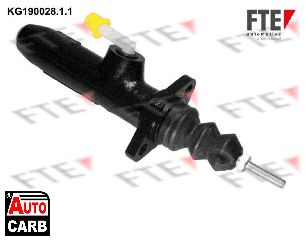 Άνω Αντλία Συμπλέκτη FTE KG1900281.1 για AUDI 80 1986-1996, AUDI 90 1987-1991, AUDI CABRIOLET 1991-2000