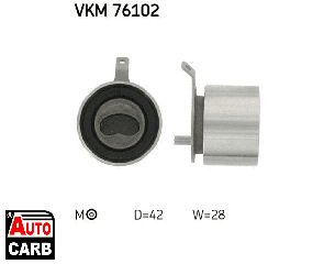 Τεντωτηρας Οδοντ Ιμαντας SKF VKM76102 για CHEVROLET AVEO 2003-2008, CHEVROLET MATIZ 2005-, CHEVROLET SPARK 2000-2006