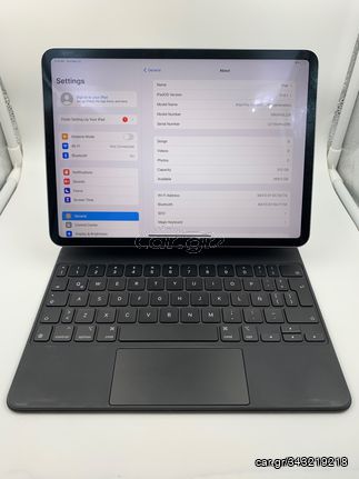 iPad Pro 11 Inch 4th Gen 2022 M2 Black + Apple Magic Keyboard