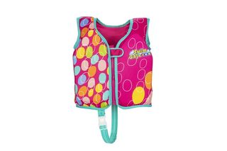 Swim Safe AquaStar Fabric Swim Vest M/L Girl / Φούξια - M/L  / BES-32177-G_1_51