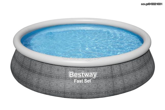 Πισίνα Bestway Fast Set 4.57m x 1.07m Pool Set / 57372