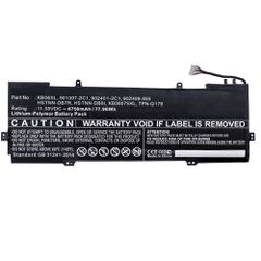 Μπαταρία Laptop - Battery for HP 15-bl100na 5CD748728B KB06XL | Part Number: 902401-2C1 (Κωδ.1-BAT0389)