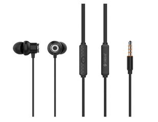 Celebrat D5 Stereo Universal Handsfree Ακουστικά με Υποδοχή 3.5mm και Μικρόφωνο Black