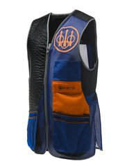 Beretta Sporting EVO Vest 05C6 Blue Total Eclipse, Black & Orange