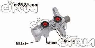 ΑΝΤΛ. ΦΡΕΝ. OPEL MERIVA A ALL (M12x1,M10x1,M5x0.8)  Φ23,8