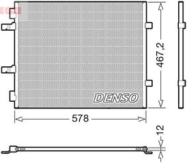 ΨΥΓΕΙΟ A/C OPEL VIVARO A-RENAULT TRAFIC II 2.0DCI 06>  DENSO