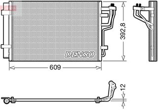 ΨΥΓΕΙΟ A/C HYUNDAI i30-KIA CEED 1.4,1.6 <11  DENSO